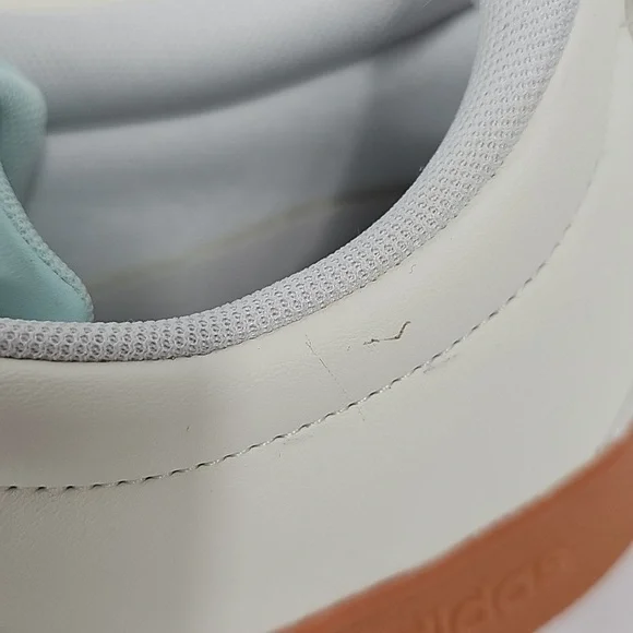 NWT adidas VL Court Base Women's Size 10 White Mint Green Sneakers JI1767 - Picture 13 of 16
